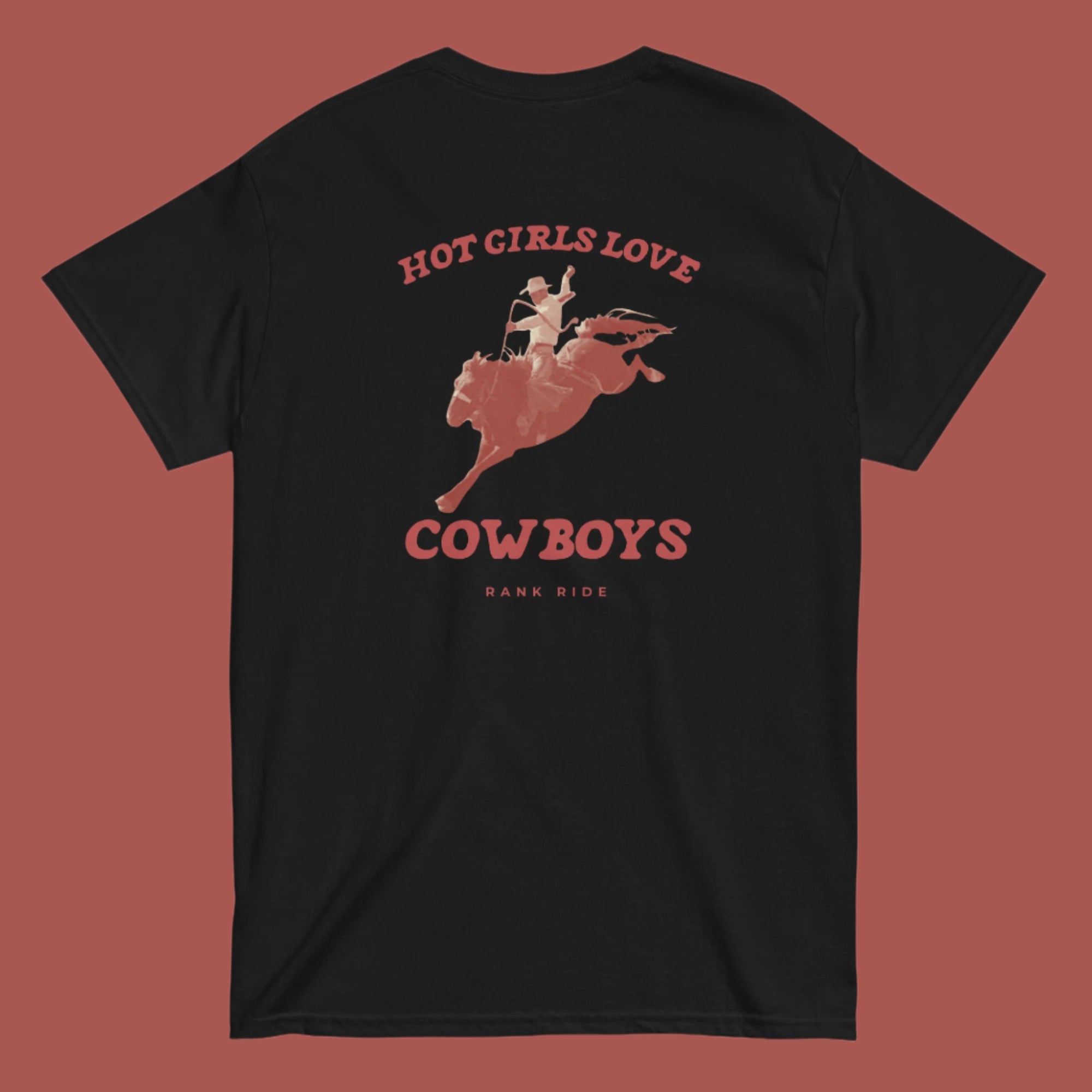 Hot Girls Tee Red - Western Rodeo Graphic Tee | RANK RIDE RANCH